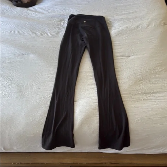 Lululemon Athletica Black Flare Leggings - Picture 2 of 2